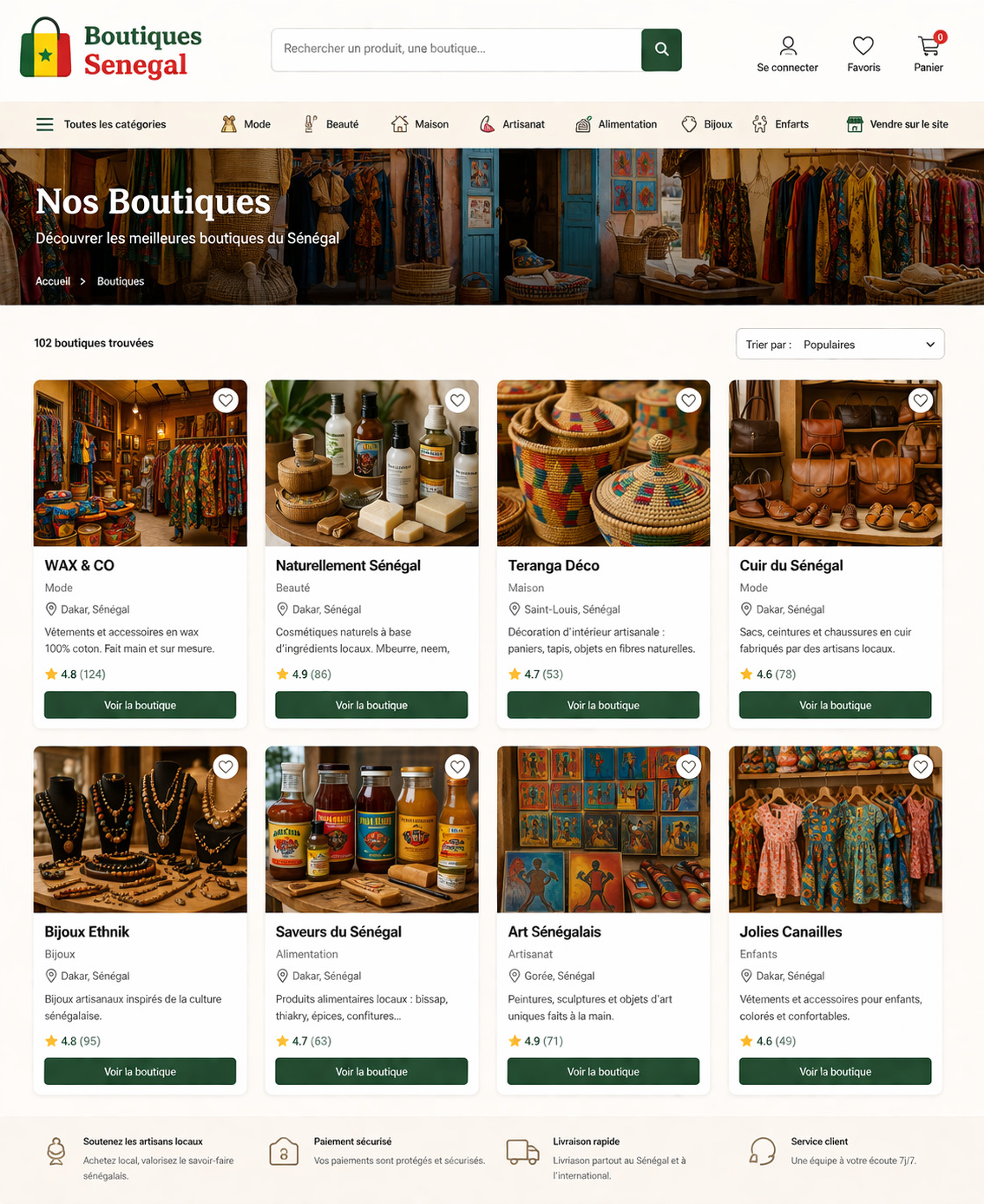 commerçant sénégalais